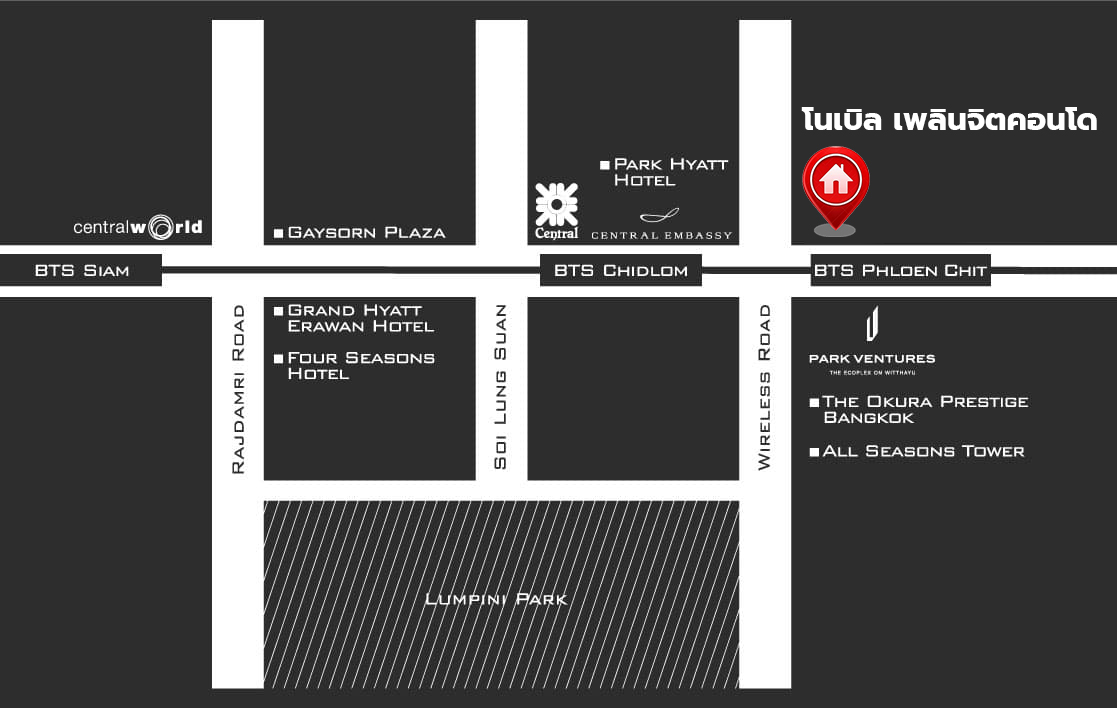 คอนโดมือสองย่านกรุงเทพฯ โนเบิล เพลินจิตคอนโด พื้นที่ใช้สอยขนาด 58.20 ตร.ม ฟังก์ชัน 1 ห้องนอน 1 ห้องน้ำ 1 ห้องนั่งเล่น ที่จอดรถ 1 คัน พร้อมเข้าอยู่ บนทำเลเดินทางสะดวก เชื่อมต่อถนนเพลินจิต, ถนนสุขุมวิท, ถนนวิทยุ, ถนนเพชรบุรี ใกล้รถไฟฟ้าสายสีเขียวอ่อน "สถานีเพลินจิต" และทางด่วน "เพลินจิต"